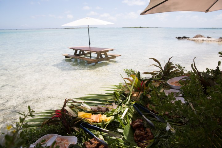 a large body of water